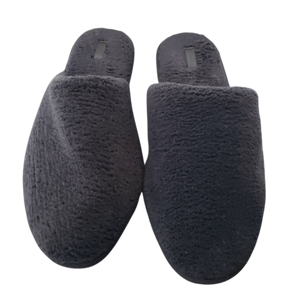 Zara Home  Faux Shearling‎ Mule Slipper Size 45 US 11/12 Blue